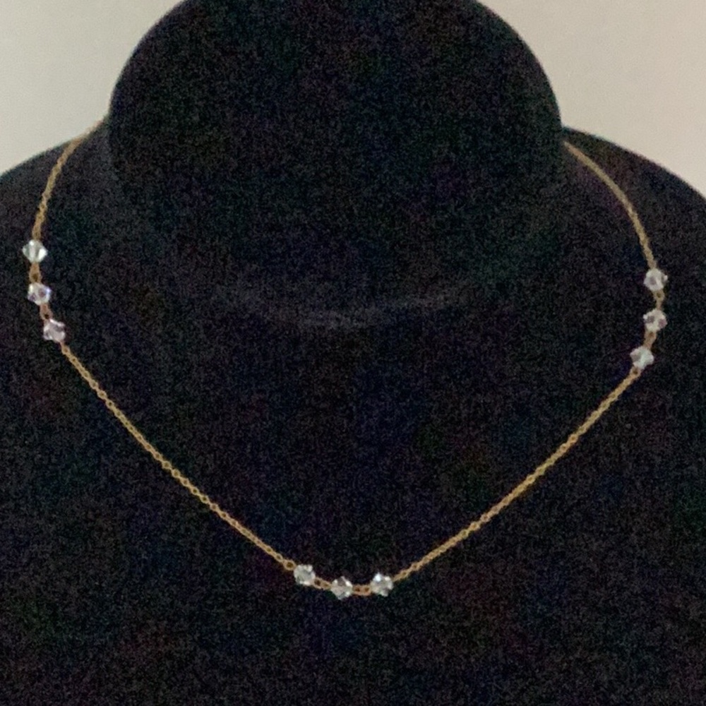 Pretty Crystal Beaded Necklace